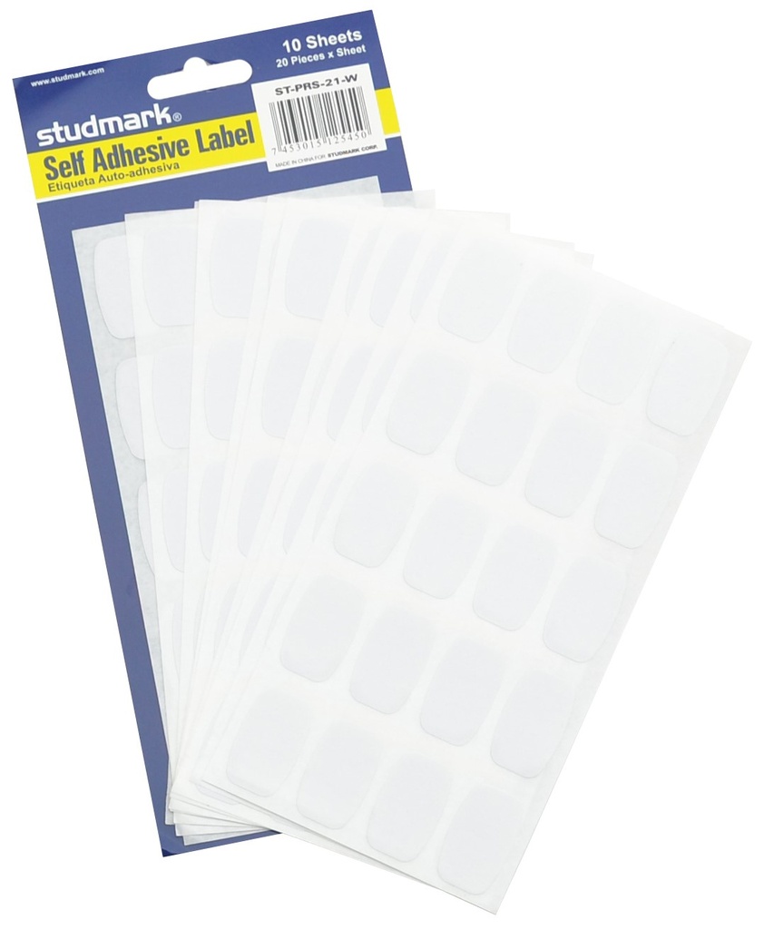 ETIQUETA ST-PRS-21-W 1.6X2.5CM