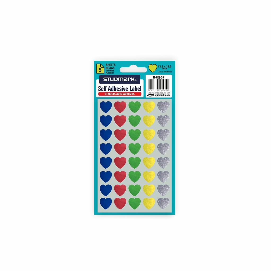ETIQUETA ST-PRS-26 CORAZON SURT