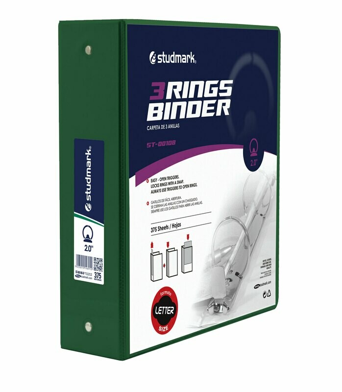 FOLDER ST-00108-D 3 ANILLOS 2PLG