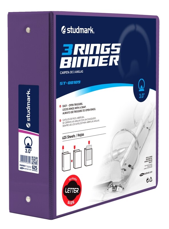 FOLDER ST-00109-V 3 ANILLOS 3PLG