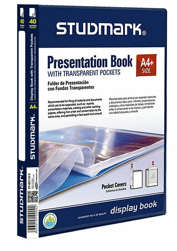 FOLDER ST-00119-C A4 C/40 FUNDAS 96X1