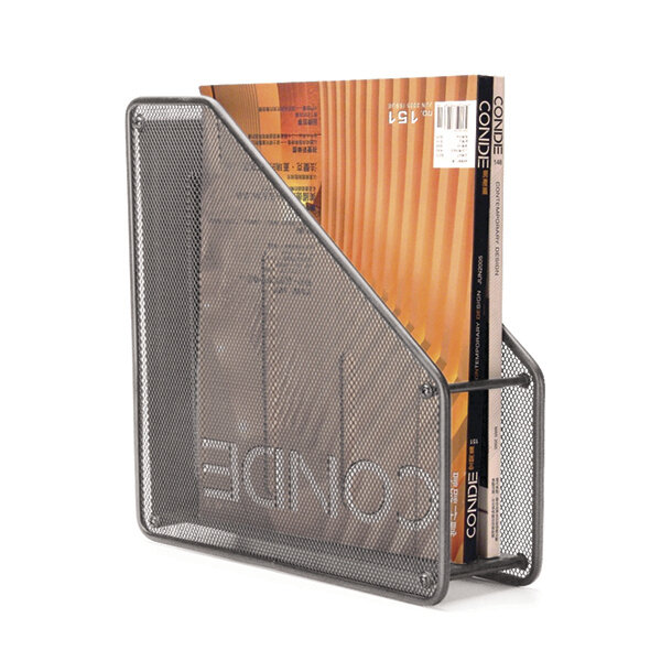 REVISTERO ST-ME-403-N METAL PLATA