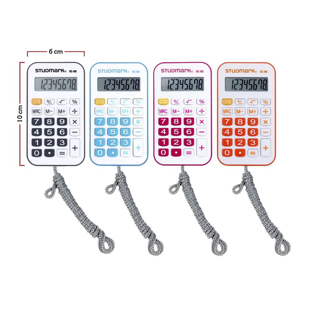 [03522] CALCULADORA ST-HC-109 8 DIG C/CORDEL