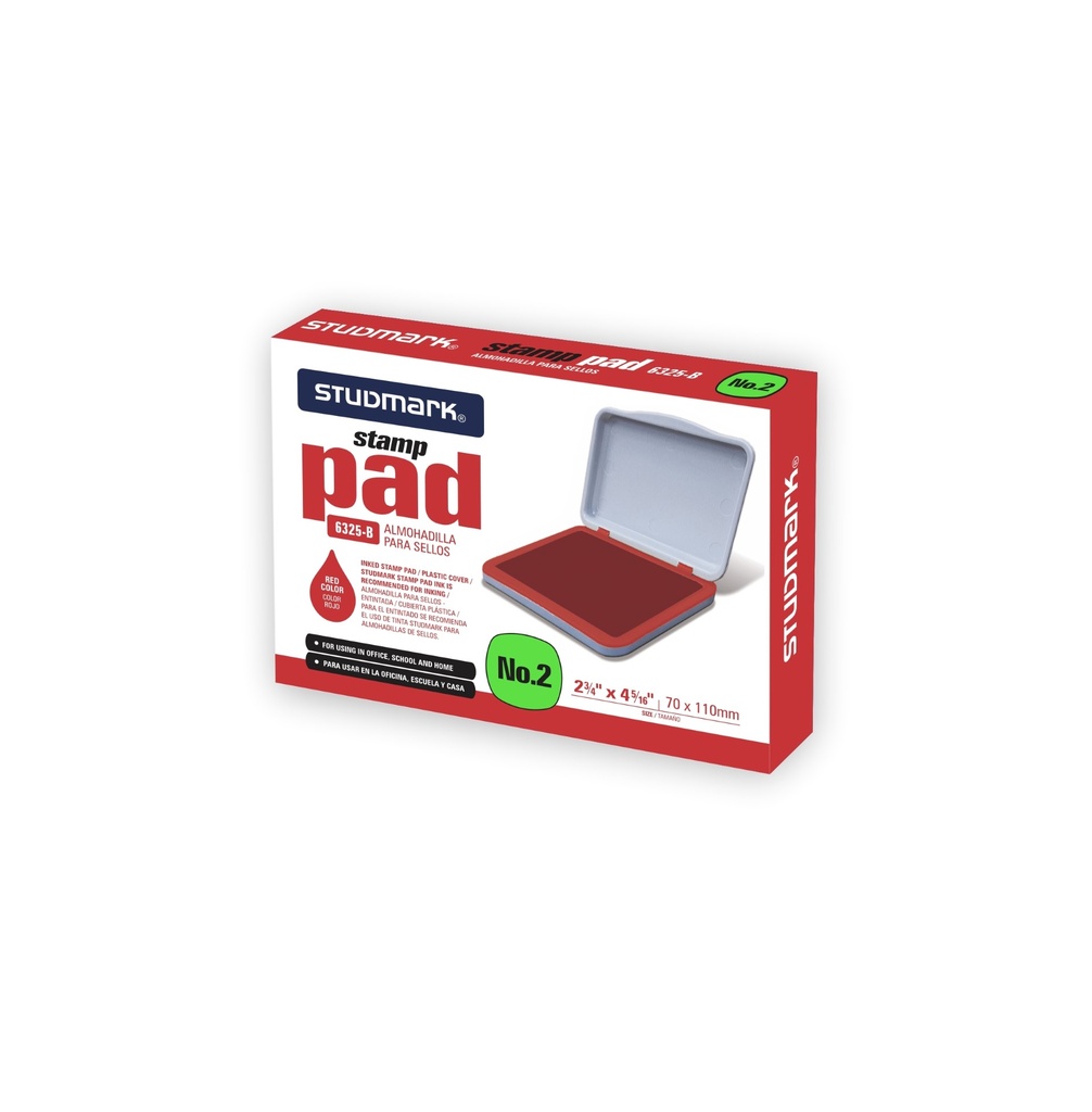 [03165] ALMOHADILLA ST-06325-B #2 C/TINTA RJ