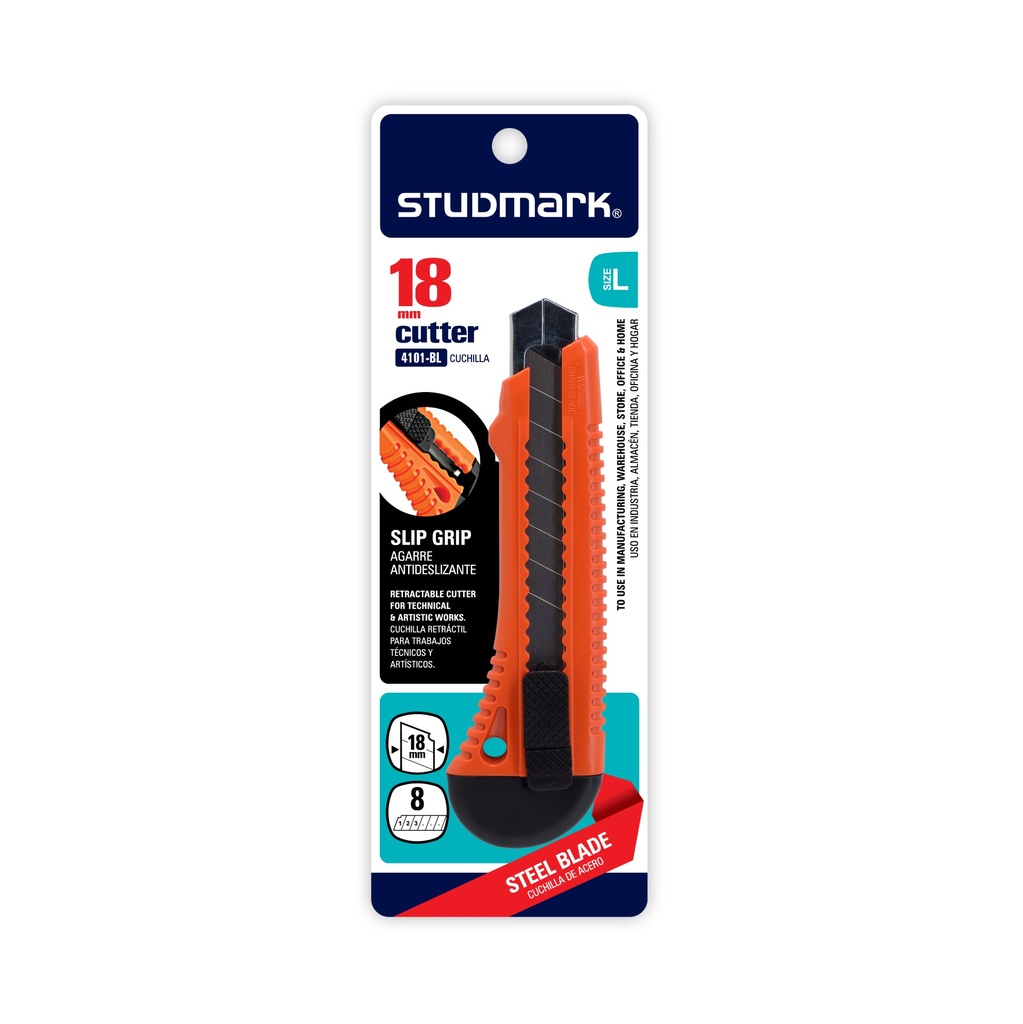 [02329] CUCHILLA ST-04101-BL 18MM GUIA MET 12X1