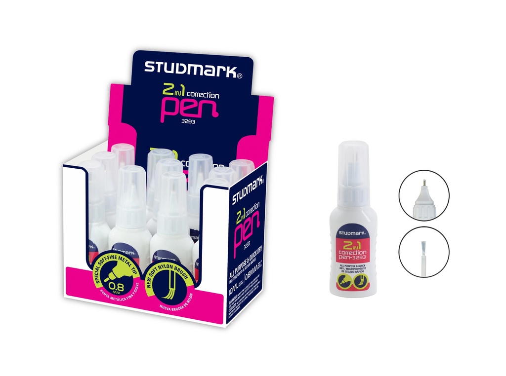 [02870] CORRECTOR ST-03293 2 EN 1 10ML 12X1
