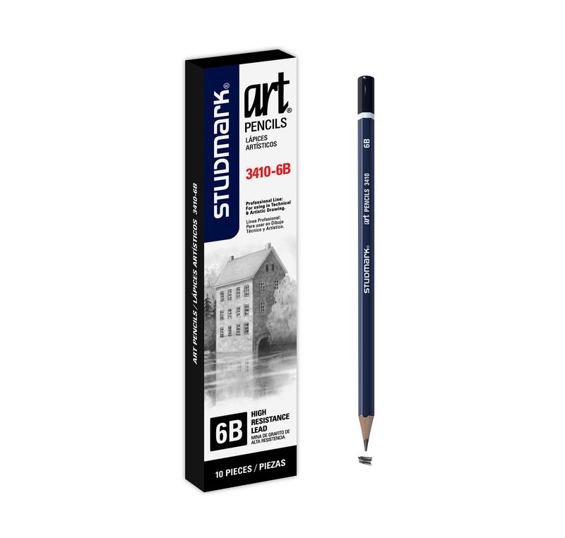 LAPIZ GRADUADO ST-03410-6B 10X1