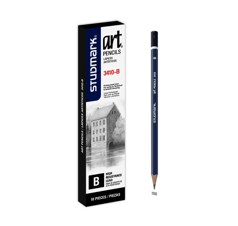 LAPIZ GRADUADO ST-03410-B 10X1