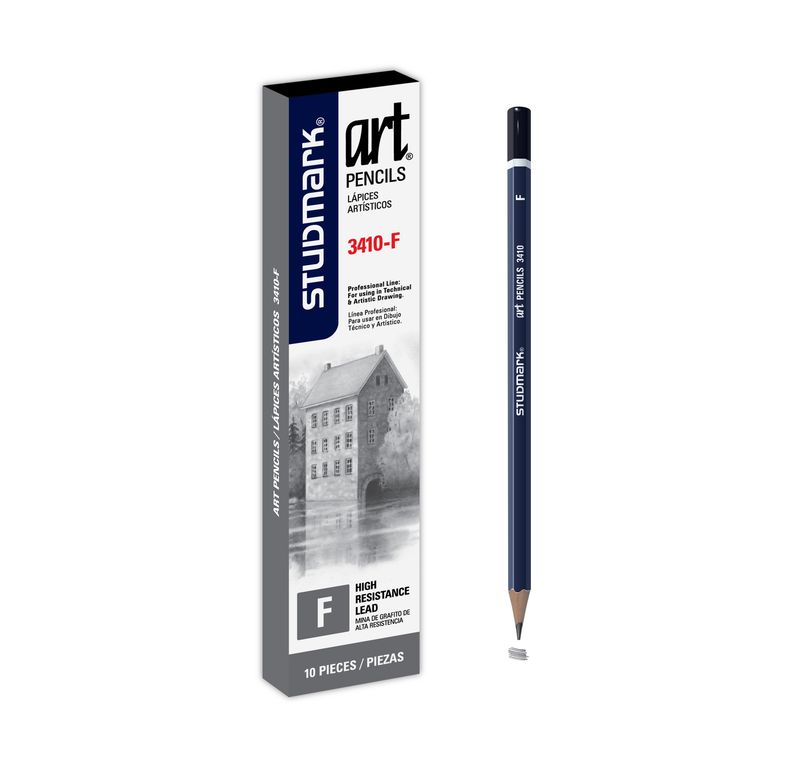 LAPIZ GRADUADO ST-03410-F 10X1
