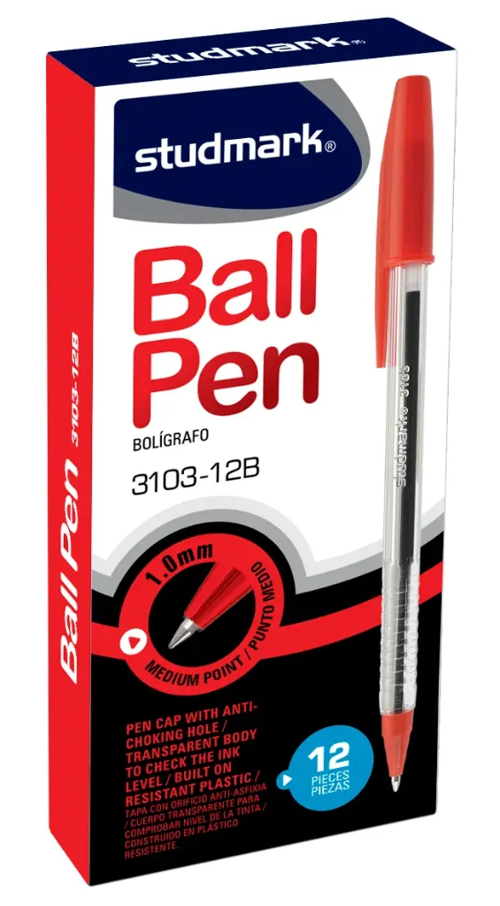 LAPIZ TINTA ST-03103-12B RJ 1.0 MM 12X1