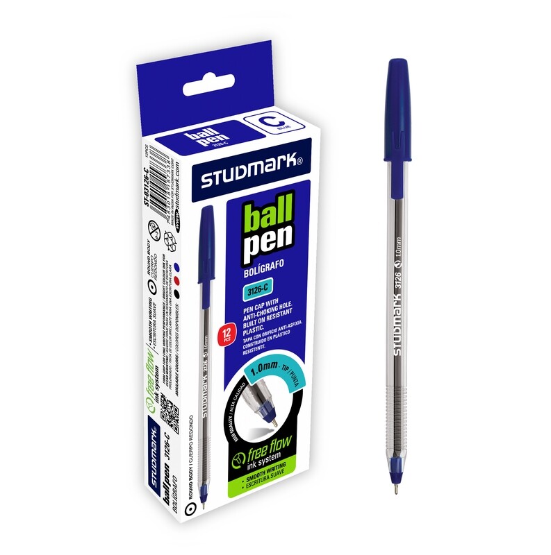 LAPIZ TINTA ST-03126-C 1.0MM 12X1