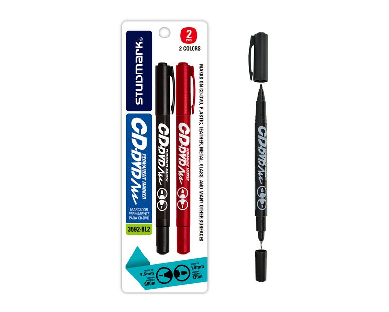MARCADOR ST-03592-BL2 NG Y RJ P/CD
