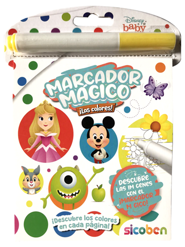 LIBRO COLOREAR MARC/MAGICO BABY DISNEY