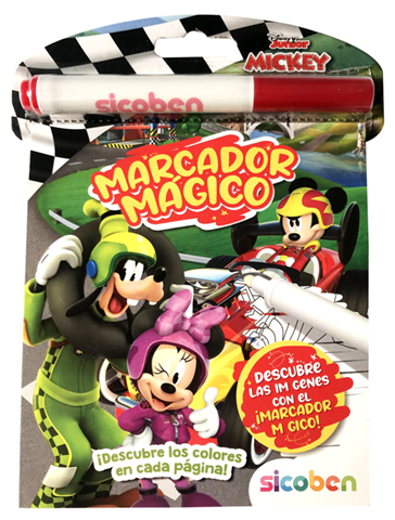 LIBRO COLOREAR MARC/MAGICO MICKEY JUNIOR