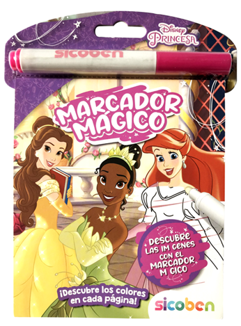 LIBRO COLOREAR MARC/MAGICO PRINCESAS
