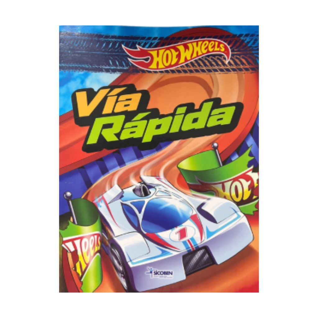 LIBRO HOT WHEELS VIA RAPIDA 383798
