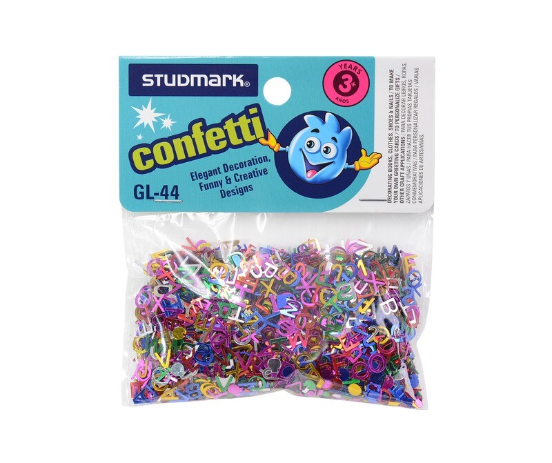 [02654] CONFETI ST-GL-44 METAL LETRAS