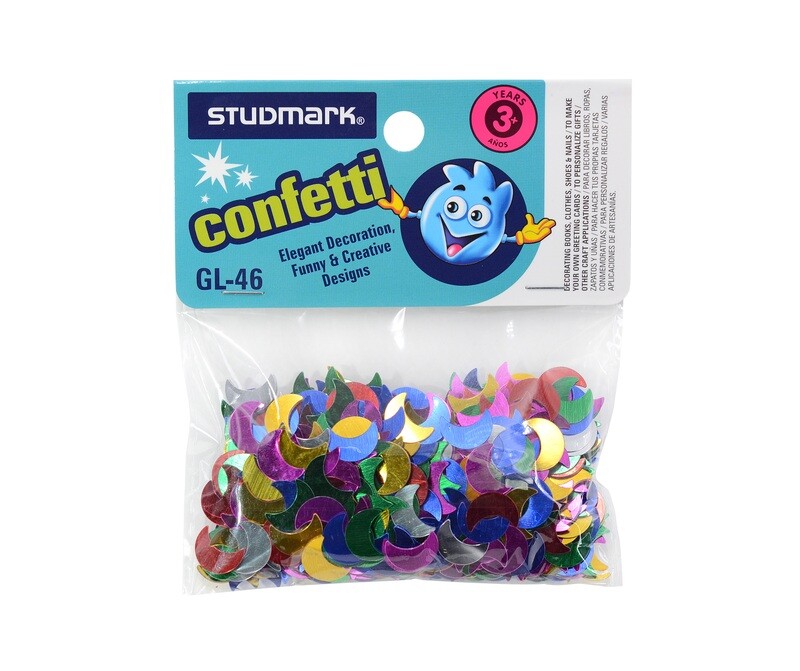CONFETI ST-GL-46 METAL LUNAS