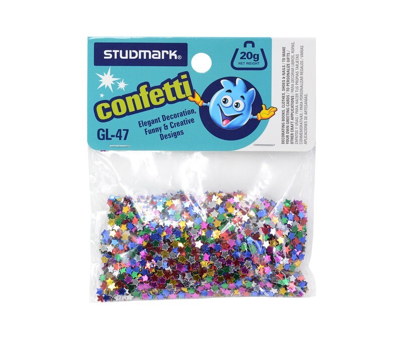 [02656] CONFETI ST-GL-47 METAL ESTRELLAS