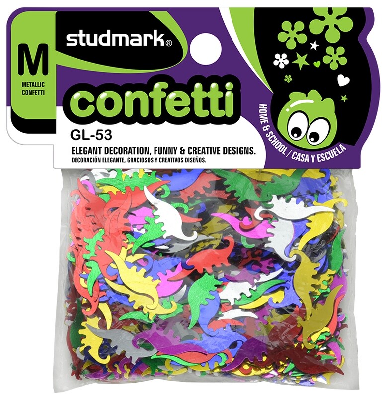 [02659] CONFETI ST-GL-53 METAL DINOSAURIOS