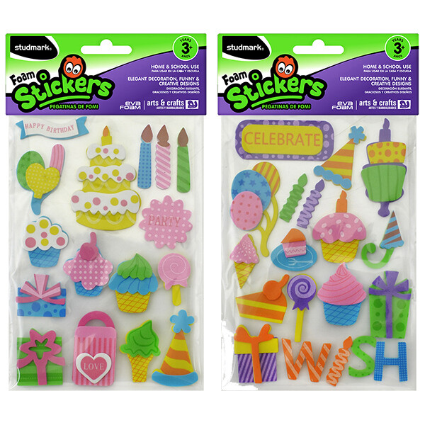 FOMI ST-EVS-002 3D ADH HAPPY BIRTHDAY