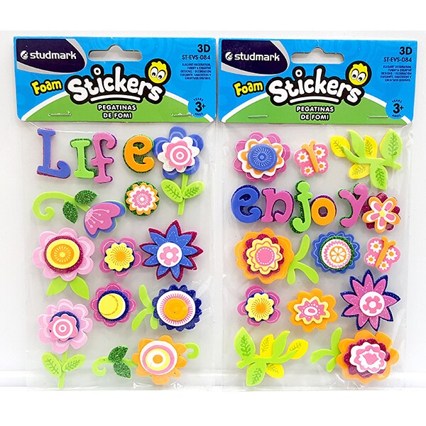 FOMI ST-EVS-084 3D ADHESIVO FLORES