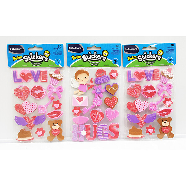 FOMI ST-EVS-097 3D LOVE & HEARTS