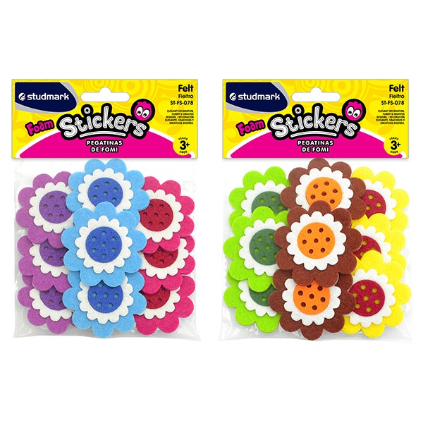 [03212] FOMI ST-FS-078 FELT 3D ADH FLORES