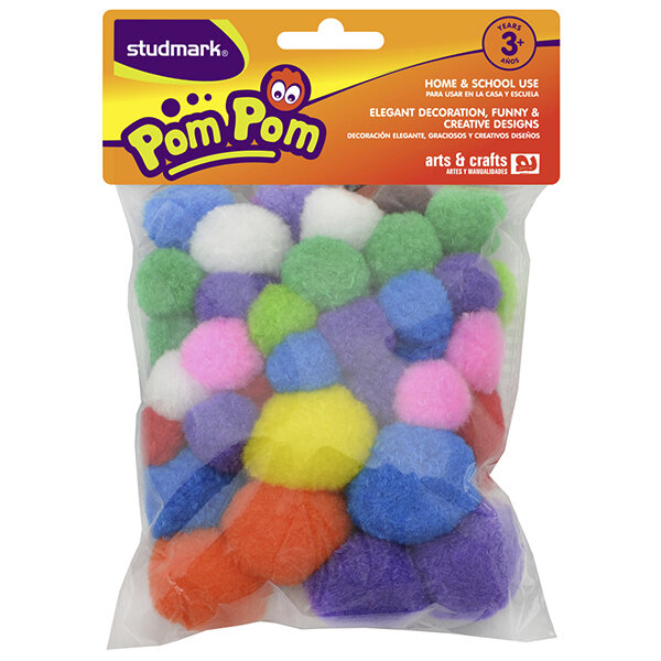 POM POM ST-POM-01 SURTIDO 60 PZS                            