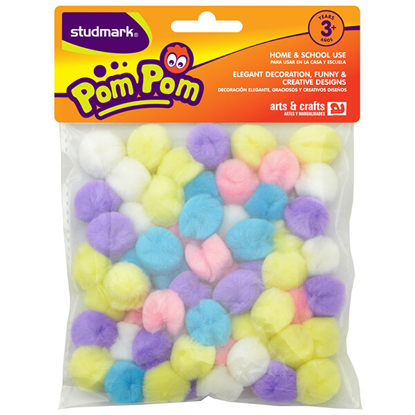 POM POM ST-POM-04 PASTEL 60 PZS
