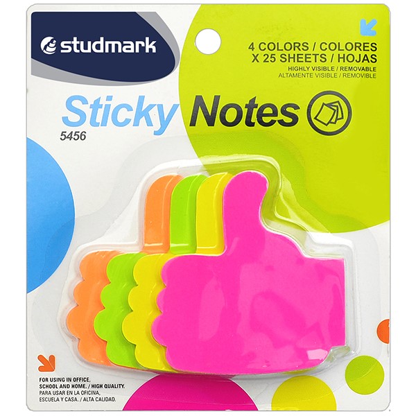 NOTAS ST-05456 NEON MANO 4 COL 100 HJS