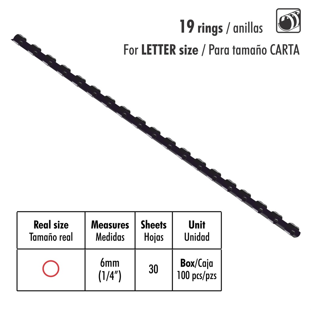 ANILLOS ST-07006 P/ENC 1/4 100X1 30 HJS
