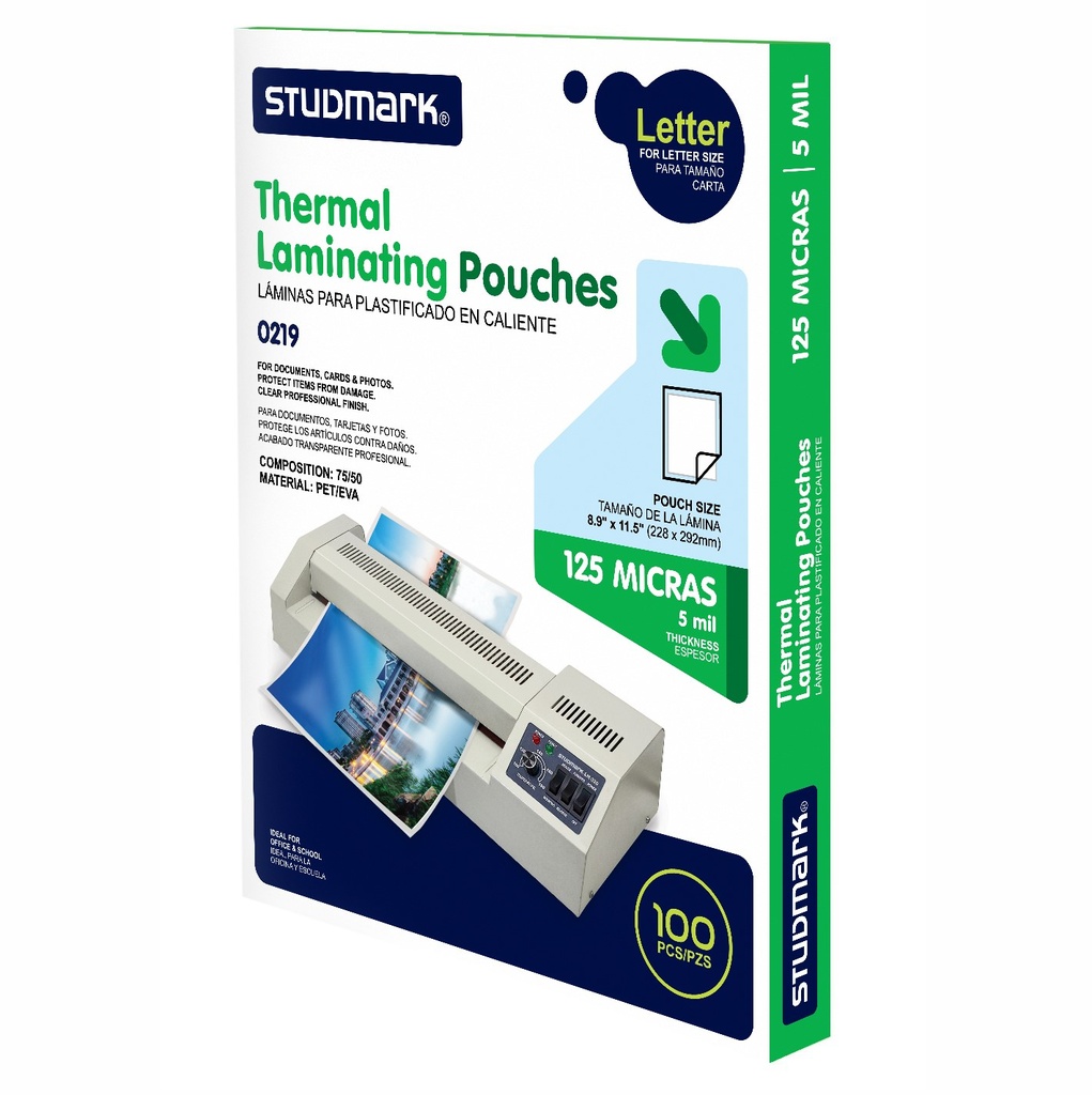 PLAST ST-00219 P/LAMINAR T/C 5MM 125MIC                     