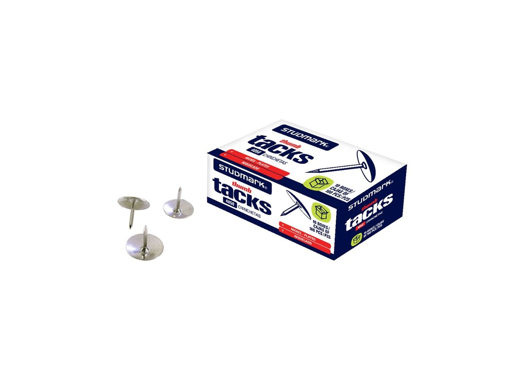 TACHUELAS ST-04050 NIQUEL 100X1