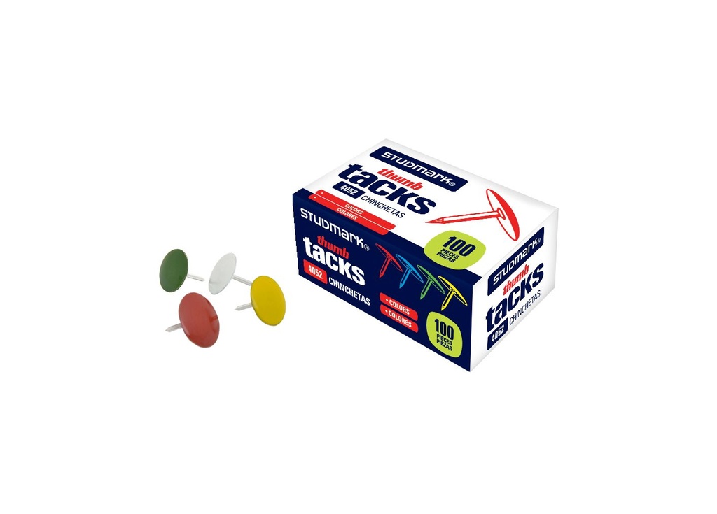 TACHUELAS ST04052 DE COLORES 100X1