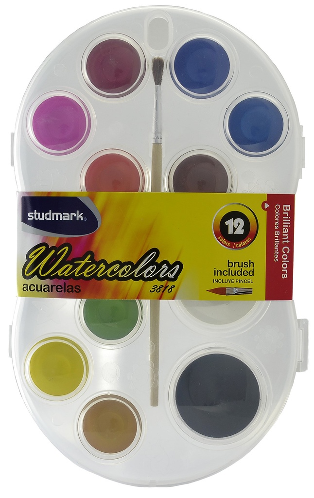 ACUARELA ST-03818 PINCEL 12X1