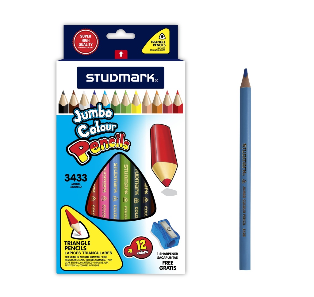 COLOR ST-03433 TRIANG JUMB C/SACAPUNTA 12X1