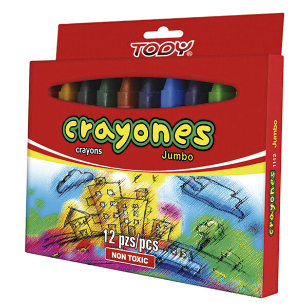 [00288] CRAYON T-1112 TODY JUMBO 12x1