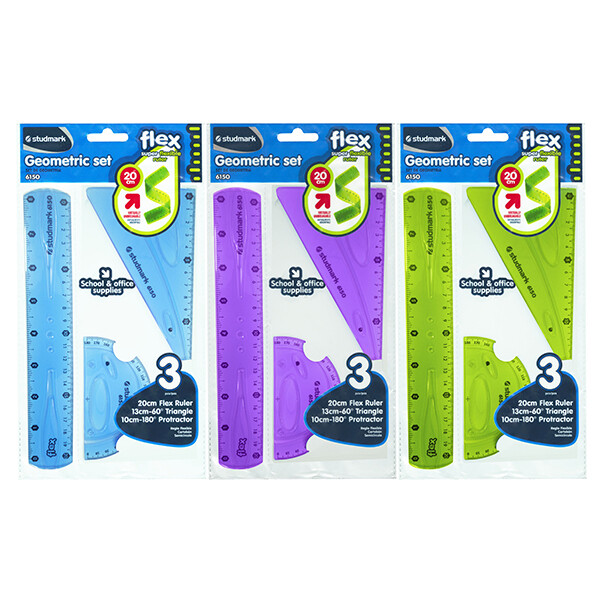 JUEGO GEOMETRICO ST-06150 FLEX 20CMM                        