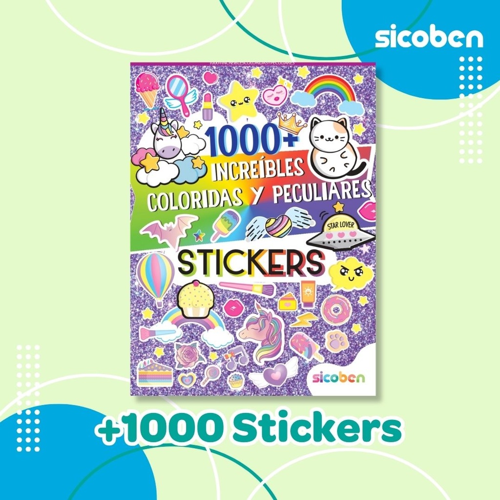 [04228] MAS + 1000 STICKERS SICOBEN 2X1 070031
