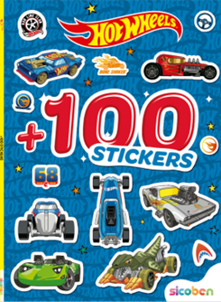 MAS + 100 STICKERS HOTWHEELS 062050