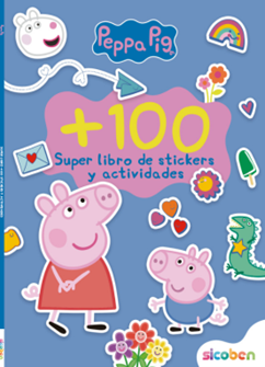 MAS + 100 STICKERS PEPPA PIG 056028