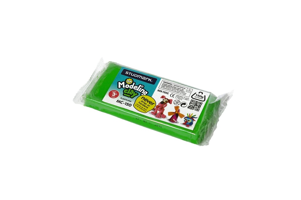 PLASTILINA ST-MC-150-K BARRA 150 GMS VD LIM