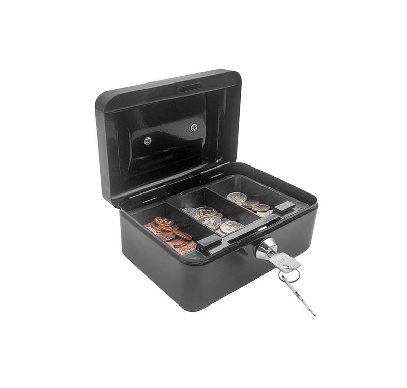 [04262] CAJA CHICA ST-04706-A 6PLG NG C/LLAVE