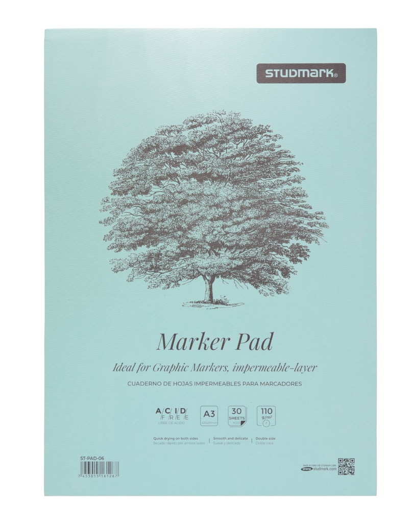 LIBRETA ST-PAD-06 P/MARCADORES A3 30HJS