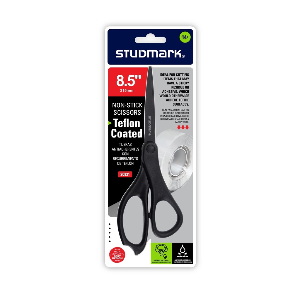 TIJERA ST-SC831 8.5" DE TEFLON