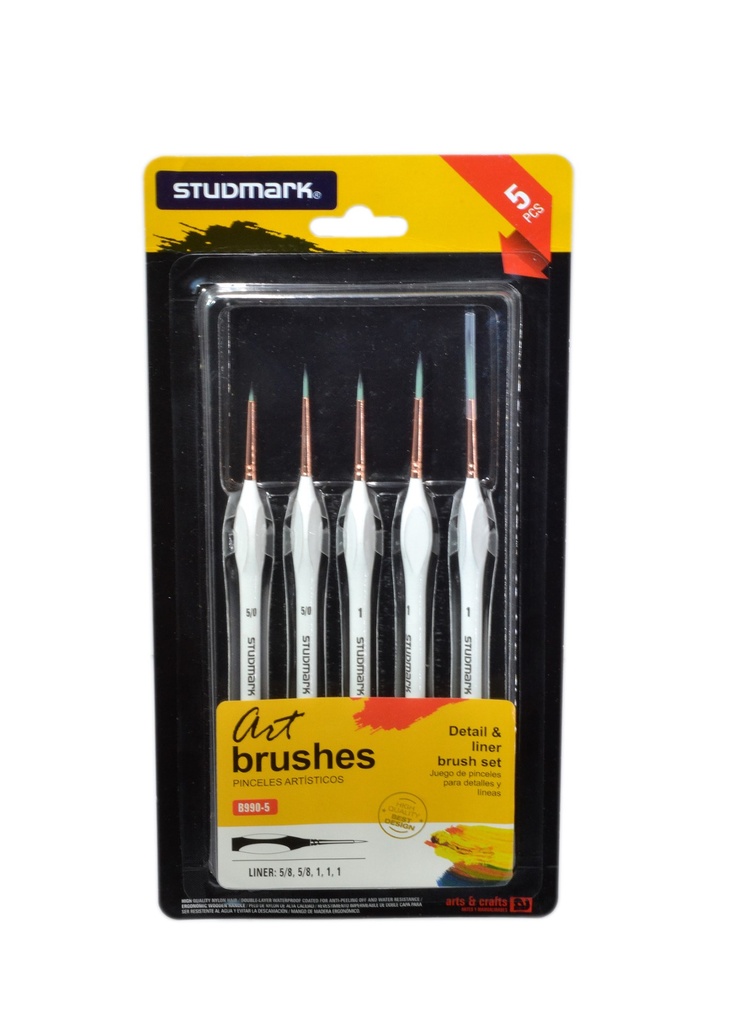 PINCEL ST-B990-5 5PZS DELINEADORES