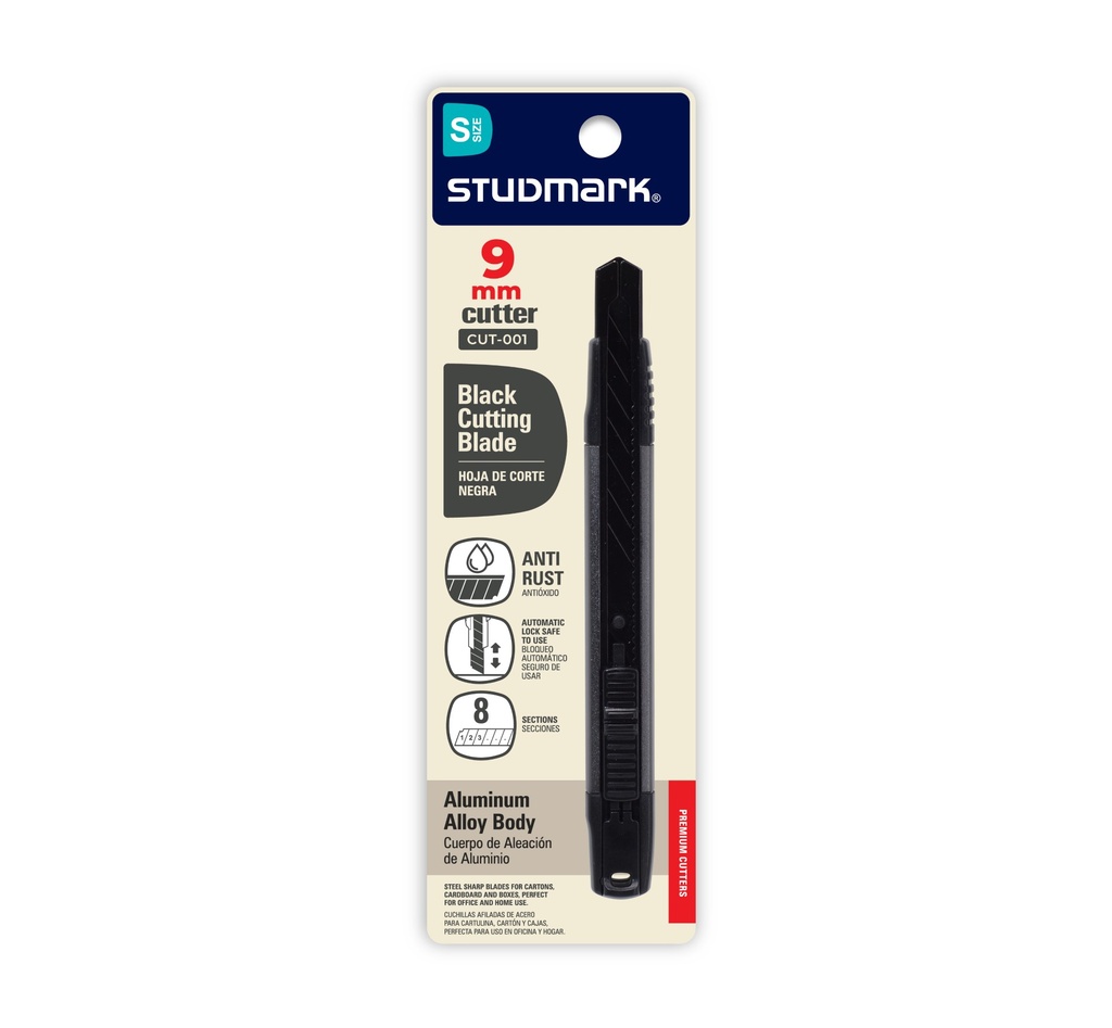 [04491] CUCHILLA ST-CUT-001 ALUMINIO 9mm G/M HJA NG