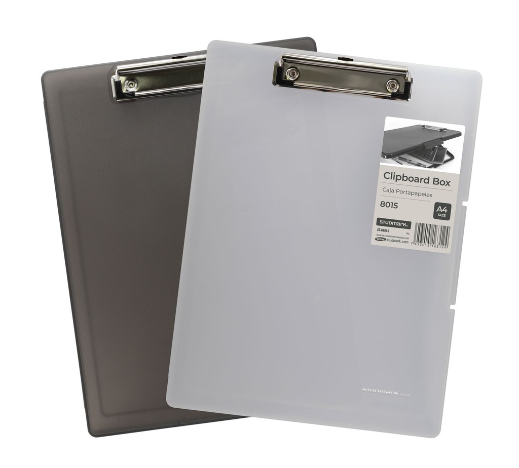 TABLERO ST-08015 A4 PLASTICO C/CAJA