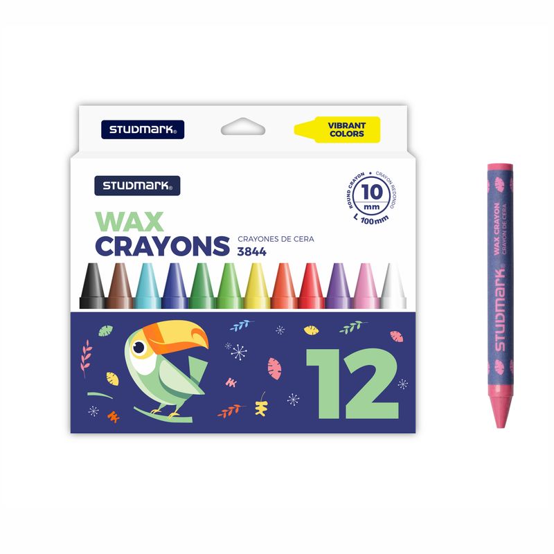 CRAYON ST-03844 REDONDO 12 COL.